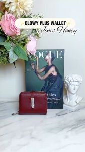 Dompet Wanita CLOWY Plus Wallet JIMS HONEY Dompet Impor Dompe Lipat Dompet Kartu Dompet Serba Guna Dompet Cantik Dompet Kekinian Dompet Fashion Terbaru Ready OOTD COD