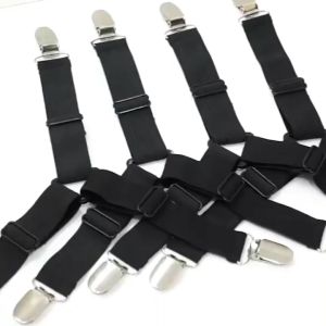 (HỎA TỐC) - Bộ 4 Kẹp ga trải giường chống xê dịch cố định và giữ phẳng drap ga phủ giường (Giao mầu ngẫu nhiên)