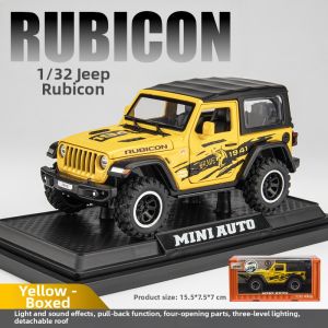 CHEZHI | Large Scale Alloy Jeep Model Off-road Convertible Toy Car