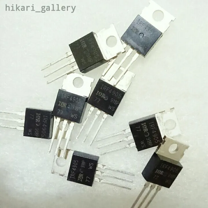 IRF4905%20IRF%204905%20P-Channel%20Mosfet%20Transistor%2074A%2055V%203pin/kaki%20TO-220AB%20FET%204905%20IRF%20-%20Image%206