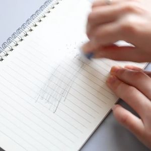 Radius K 1Pcs Eraser Set HB 2B Erasers TPR Eraser Exam Erasers Office School Supplies