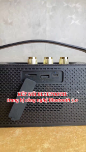 ( GIÁ TỐT ) Loa Bluetooth M600 - Loa Không Dây Công Suất Lớn Âm Thanh Rõ Nét Pin Dùng Lâu – Thiết Kế Cổ Điển Đơn Giản Phù Hợp Decor Quán Cafe & Phòng Ngủ