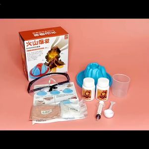 Volcano Eruption STEM Toy Making Kits Kids DIY Science Experiment Project DIY Educational Kits For Children Birthday Gift
