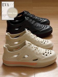 Mens Driving Thong Shoes Summer Outdoor Wear Breathable Anti-slip Sports Trekking Slip-resistant Sandals Comfortable EVA Material