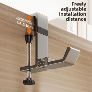 TEKANAI | No-Drill Heavy Duty Desk Bag Hanger