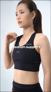 [CHỈ 18-23.2 TẶNG SET 2 QUÀ][NTOxCoolmate]Áo lót bra thể thao nữ chạy bộ Medium Support thoáng mát thấm hút - Coolmate Women