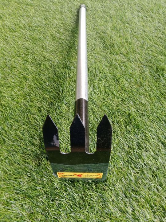 จอบขยัน2 เหล็กแหนบชุบแข็ง พรวนดินดายหญ้า