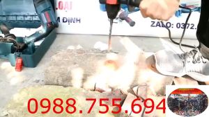 Máy khoan bê tông Bosh máy khoan đục bê tông 3 chức năng máy đục bê tông máy khoan Bosh