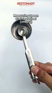 Sendok Ukur / Measuring Spoon RESTOMART Stainless (2119013) (F12)