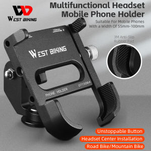 Tây đi xe đạp Xe Đạp Hợp kim nhôm Giá để điện thoại chất lượng cao MTB Giá đỡ điện thoại chống sốc Xe đạp điện Giá giữ điện thoại giá để điện thoại Phụ kiện xe đạp