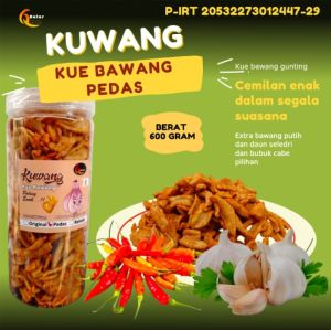 KUE BAWANG- KUWANG PEDAS 600 GRAM