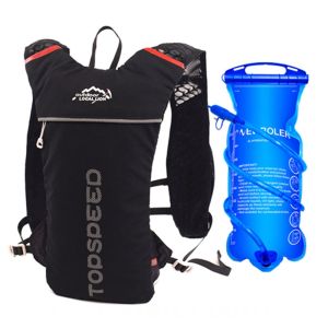 NEWBOLER Trail Running-ultra-light 5L Backpack Running Hydration Vest Marathon Bicycle 2L Water Bag