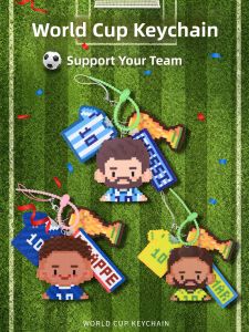 AIERLISHA | DIY World Cup Star-related Pendant