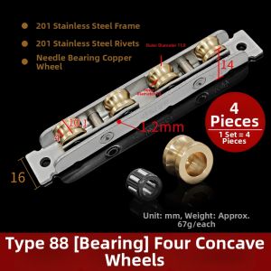 DUANYUN | Vintage Steel Window Door Roller Accessories