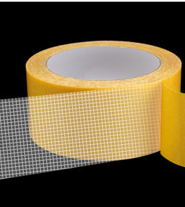 High-Adhesion Grid Double-Sided Tape No Trace Spring Couplets Special Door Match Strong Fixation Sticky Cloth Base Tape