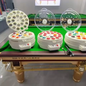 Snooker Ball Washing Polish Machine 16 / 22 Balls Automatic Black Eight Ball Washer American Snooker Cleaning Machine 30158