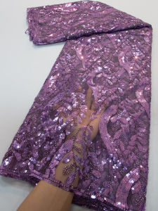 3D Beads African Sequins Lace Fabric: 2024 Trends & Wedding Dresses