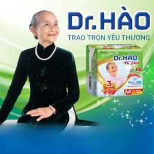 {Hàng chính hãng} Tã dán người lớn DRHAO size M 10 miếng (Combo 5 gói) Tả người già siêu thấm khô thoáng kháng khuẩn khử mùi chống hăm bỉm người bệnh hàng chính hãng