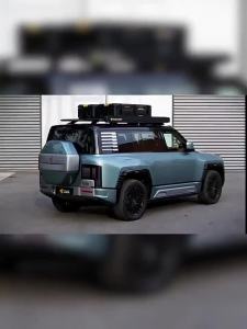 Arcane Warrior | Off-road Suitable Rooftop Rack for Yangwang U8 with Accessories Carrying Capability