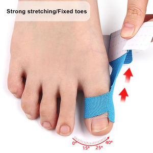 10PCS Bunion Corrector & Pain Relief Kinesiology Athletic TapeFor Bunions & Turf ToeBig Toe Spacer/Separator/Straightener Tape