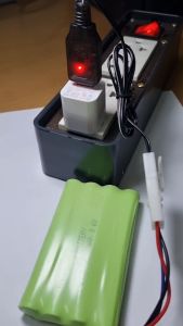 ถ่านชาร์จ Battery Ni-MH 9.6V 4800 mAh. ปลั๊กแบบ 3 รู KET-3P สำหรับใส่รถบังคับวืทยุ 1/10 X-Drift ขายพร้อมสายชาร์ USB-KET-3P ส่งของจากกรุงเทพ