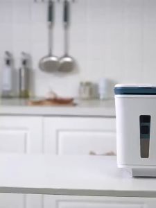 ( BISA COD ) PROMO Dispenser Beras 12L / Rice Box / Tempat Penyimpanan Beras Otomatis Dengan Wadah Pengering Beras / Kotak Beras