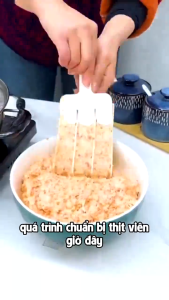 [HCM]Khuôn Làm Thịt Viên 3/4 Ngăn-Dụng Cụ Làm Thịt Viên-Cozy520