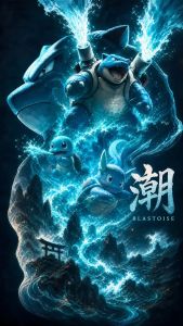 BILIBILI | Tranh Canvas Không Khung - Anime Cổ Điển Nhật Bản Pokémon Eevee Evolutions Ho-Oh & Fire Bird Nhân Vật Tác Phẩm Nghệ Thuật Trang Trí Tường Không Khung