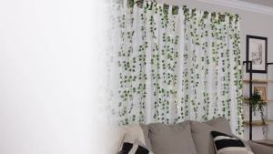 6/24pcs Artificial Garland Ivy Hanging Green Vine Bathroom Home Party Decor Outdoor Garden Wedding Arch Decoration Fake Plants