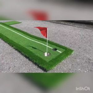 AMZ พรมซ้อมพัตต์ขนาด 4 เมตร กรีนกอล์ฟหญ้าเทียม พรมพัตต์กอล์ฟขนาด 65 ซม. x 4 เมตร  Putting mat พรมซ้อมกอล์ฟ บริการซ่อมฟรี!!!! นาน 1 ปี