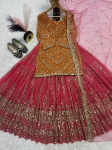 PRESENTING BEAUTIFUL TOP- LEHENGA WITH DUPATTA