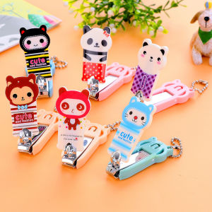 Portable Sharp Nail Clippers Single Pack Small Size Cute Cartoon Design for Babies And Girls Personal Hygiene Tool