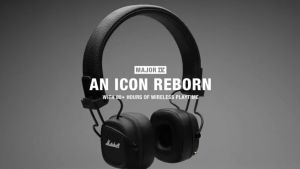Monitor II A.N.C / Major IVBluetooth Headphones Wireless Gaming In-Ear Headset Noise Cancelling with Mic