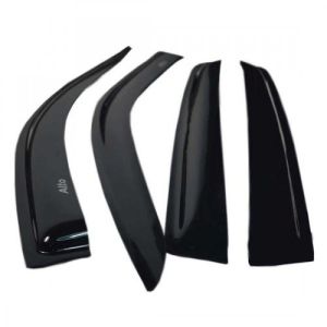 For Perodua Axia 2023 Car Door Visor Wind Deflector Rainproof Sunproof Kening Tingkap Kereta Tape Primer DIY 4pcs/set
