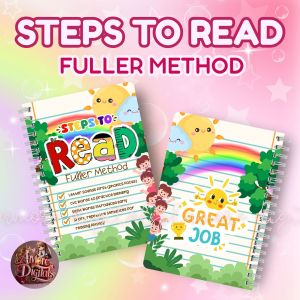 STEPS TO READ FULLER METHOD 100 PAGES PRACTICE READING BOOK FOR KIDS
