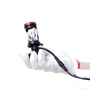 Y7D H4 Projector Lens LED Headlight Bulb 1PCS/2PCS 12V-24V High Low Beam Universal Auto Motorcycle Head Lamp Replacement