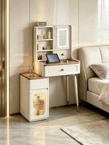ZUNTONGGE | Luxurious High-end Real Wood Vanity Table 50cm