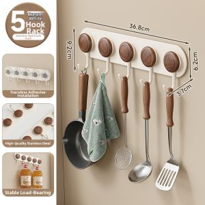 Micoe | Drill-free Wall Mounted Kitchen Hooks