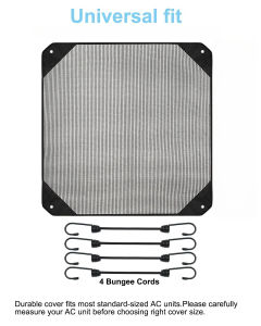 Central Air Conditioner Cover for Outside Units 71/81/91CM Top Universal Outdoor AC Cover Defender