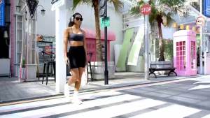 Quần Short Nữ Cạp Cao Kiểu Biker Có Túi Siêu Mềm Không Lộ Thích Hợp Cho Yoga Tập Luyện Thể Thao Chạy Bộ Tập Gym