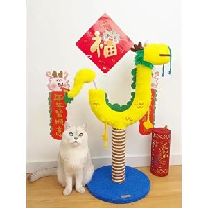 Trụ Cào Móng Mèo Hình Rồng - Nhà cây Catree Cat tree Đồ Chơi Mèo Đáng Yêu Tương Tác - Fairy Marina