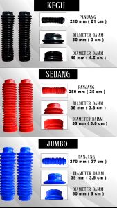 Karet Shock Cover Motor: Pilihan Terbaik untuk Pelindung Shock Trail & Bebek
