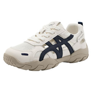 La Chapelle | Lace Hollow Mesh Thick Sole Dad Shoes