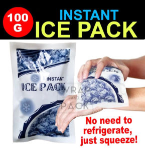 Instant Ice Pack 100g First Aid Emergency COLD COMPRESS ICE PACK ice bag