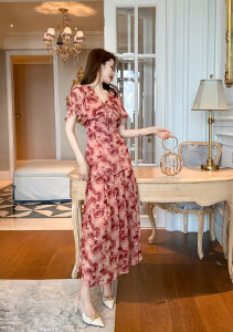 ZY·HT EraVogue 2-piece Set of Suncoat + Sleeveless Dress Womens Dress Pink Dress A-Shape Dress High Society Dress Wedding Dress 50302