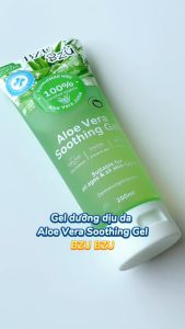 Gel Dưỡng Lô Hội BZU BZU Aloe Vera Gel Giúp Làm Dịu Và Cấp Ẩm Cho Da Bé Chai 200ml