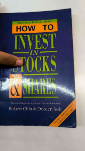 How to Invest in Stocks & Shares | personal finance and investing book | old unused book