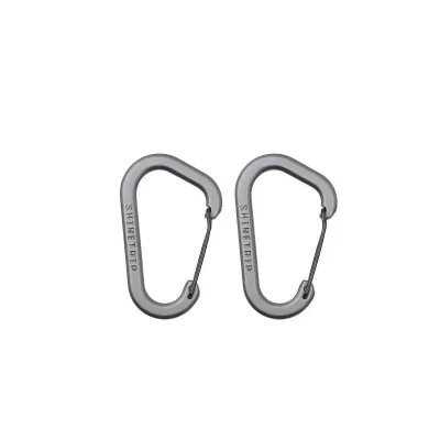 2Pcs D Ring Carabiner Outdoor Survival Gear Lightweight Handbag Strap Clips For Hiking Camping Climbing Accessories