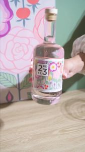 23rd Street Distillery Australia Riverland Rose Vodka White Spirits Liquor Rose Infused Vodka Cocktail Mixer 700ML