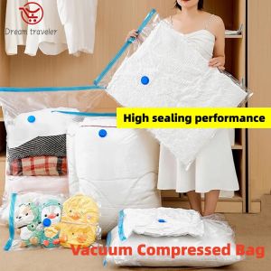 Vacuum Storage Bags For ClothesBeddingSpace Saving Bags Storage Vacuum Seal PacketFolding Compressed Organizer Bag